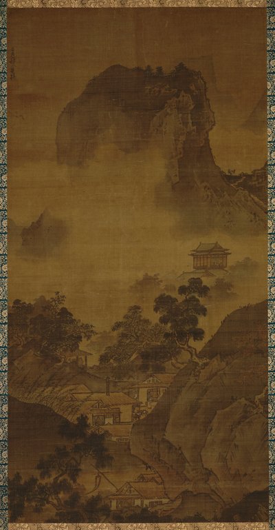 Landscape of Four Seasons - Fall by Toyo Sesshu